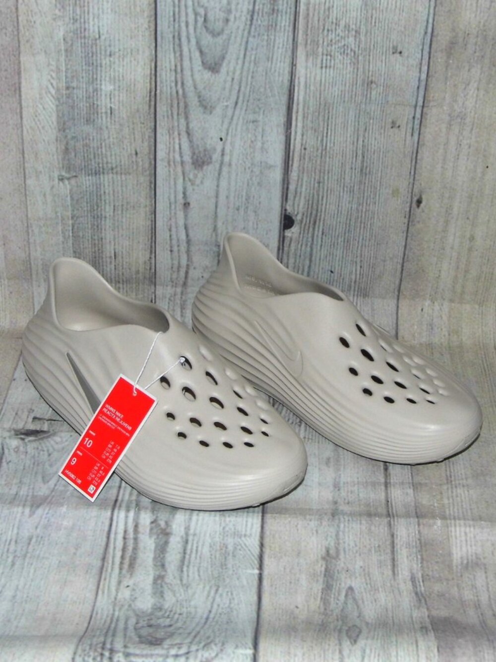 NIKE Reactx Rejuven8 Lt Orewood Brn Slip On Sneakers Womens Size 10
